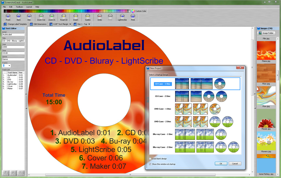 free cd label maker for mac freeware
